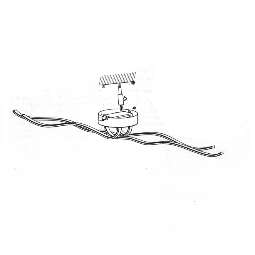 Eglo - LED Deckenleuchte LED/40W/230V