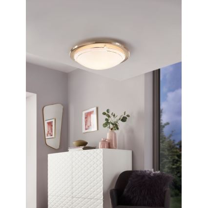 Eglo 32094 - LED-Deckenleuchte PLANET LED/11W/230V 3000K matt Chrom