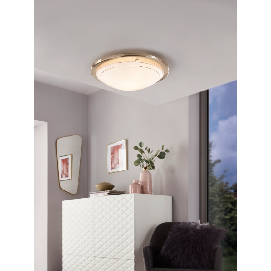 Eglo 32094 - LED-Deckenleuchte PLANET LED/11W/230V 3000K matt Chrom