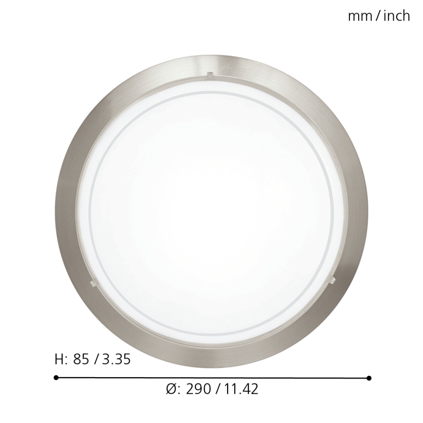 Eglo 32094 - LED-Deckenleuchte PLANET LED/11W/230V 3000K matt Chrom