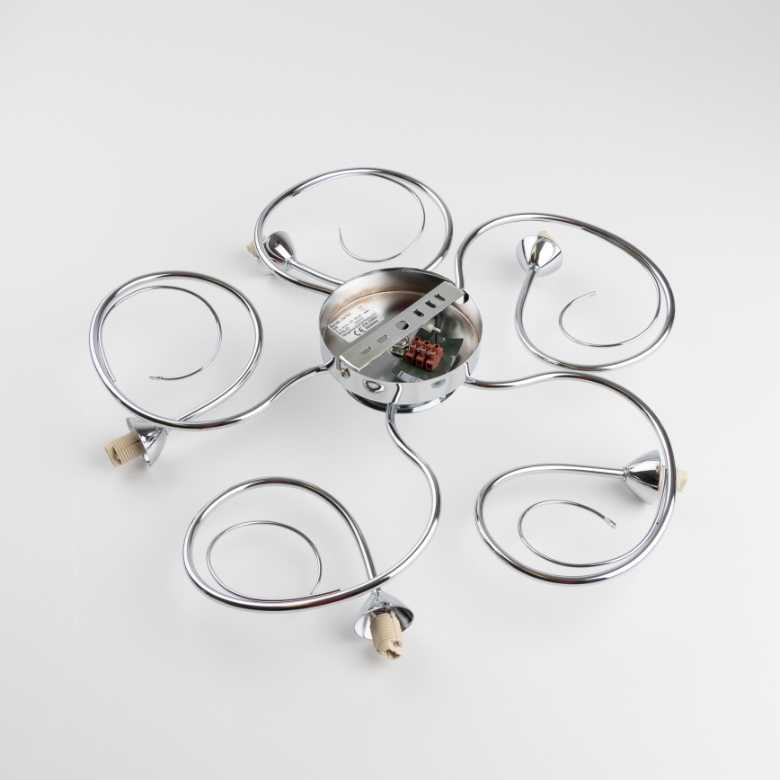 Eglo 32103 - LED-Aufbauleuchte VELAGO 5xG9/33W/230V glänzender Chrom