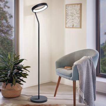 Eglo 32327 - LED RGBW dimmbare Stehleuchte MARGHERA-C LED/15,5W/230V 2700-6500K schwarz