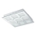 Eglo 32455 - LED-Deckenleuchte PALLANTE LED/33W/230V 4000K matt Chrom