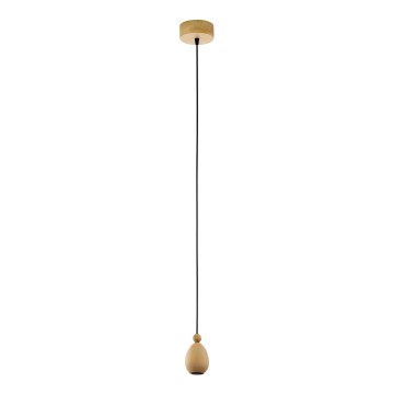 Eglo 32543 - Deckenleuchte YORTH 1xE27/60W/230V Eiche