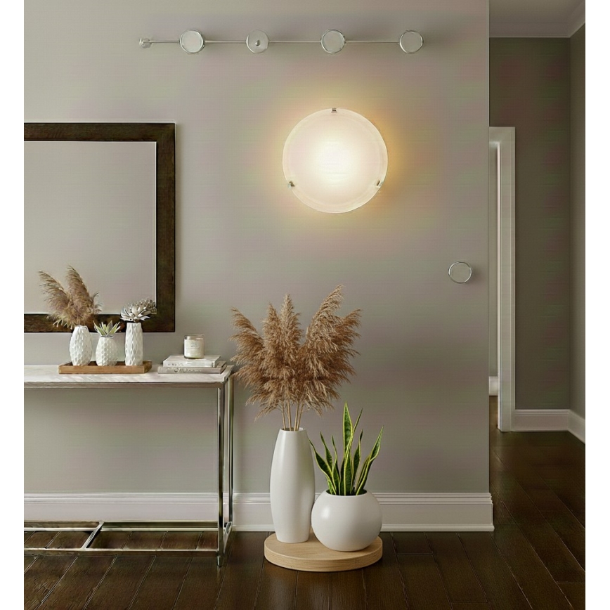 Eglo 32599 - LED-Deckenleuchte SALOME LED/11W/230V Ø 30 cm Alabasterglas - 5 Jahre Garantie