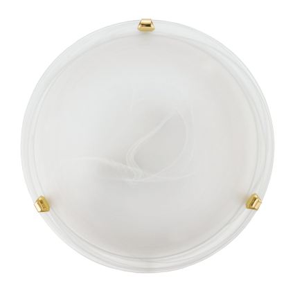 Eglo 32601 - LED-Deckenleuchte SALOME LED/11W/230V Ø 30 cm gold/Alabasterglas