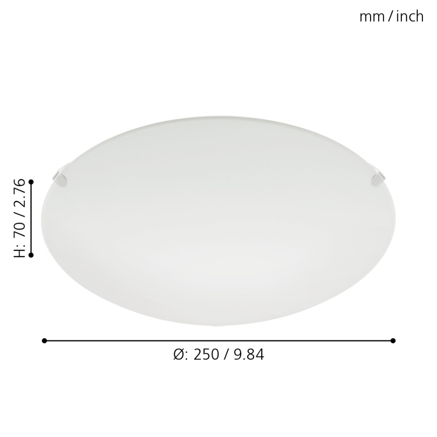 Eglo 32602 - LED-Deckenleuchte MARS LED/11W/230V Ø 25 cm