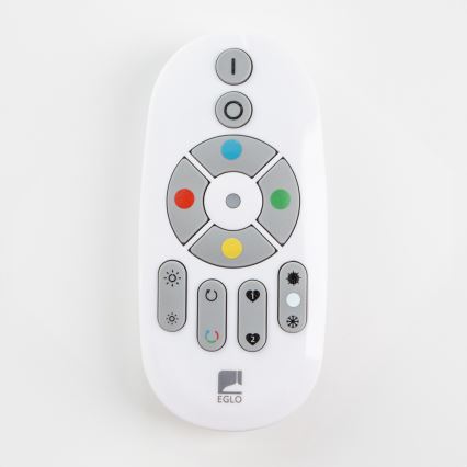 Eglo 32734 - Dimmbares LED-RGBW-Panel – Oberflächenmontage/Einbau 2in1 SALOBRENA-C LED/34W/230V weiß + Fernbedienung