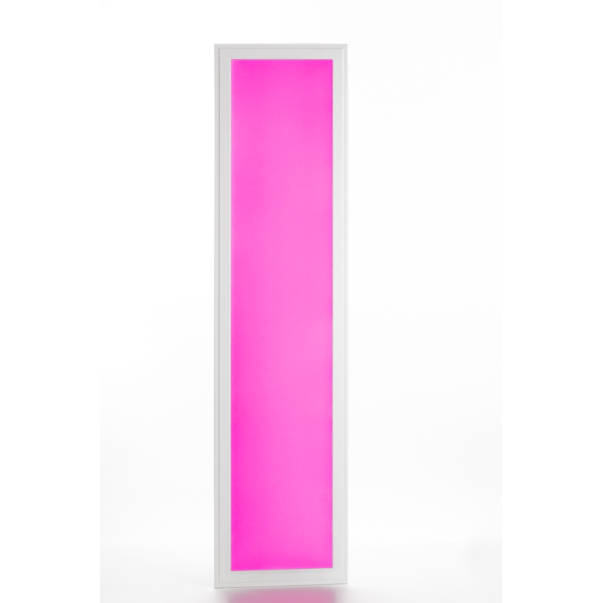 Eglo 32734 - Dimmbares LED-RGBW-Panel – Oberflächenmontage/Einbau 2in1 SALOBRENA-C LED/34W/230V weiß + Fernbedienung