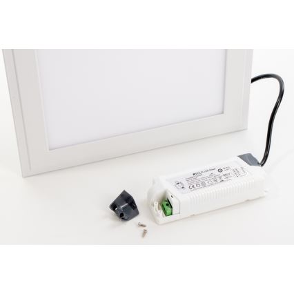 Eglo 32734 - Dimmbares LED-RGBW-Panel – Oberflächenmontage/Einbau 2in1 SALOBRENA-C LED/34W/230V weiß + Fernbedienung