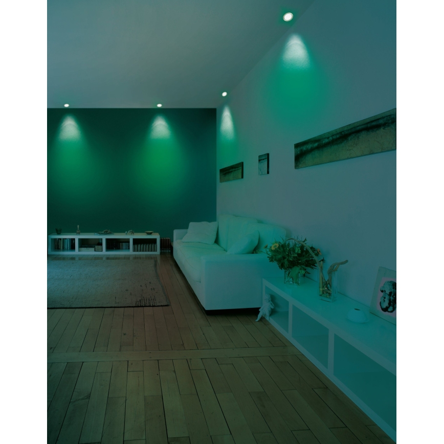 Eglo - LED RGB dimmbare Einbauleuchte FUEVA-C LED/5,4W/230V Ø 12 cm