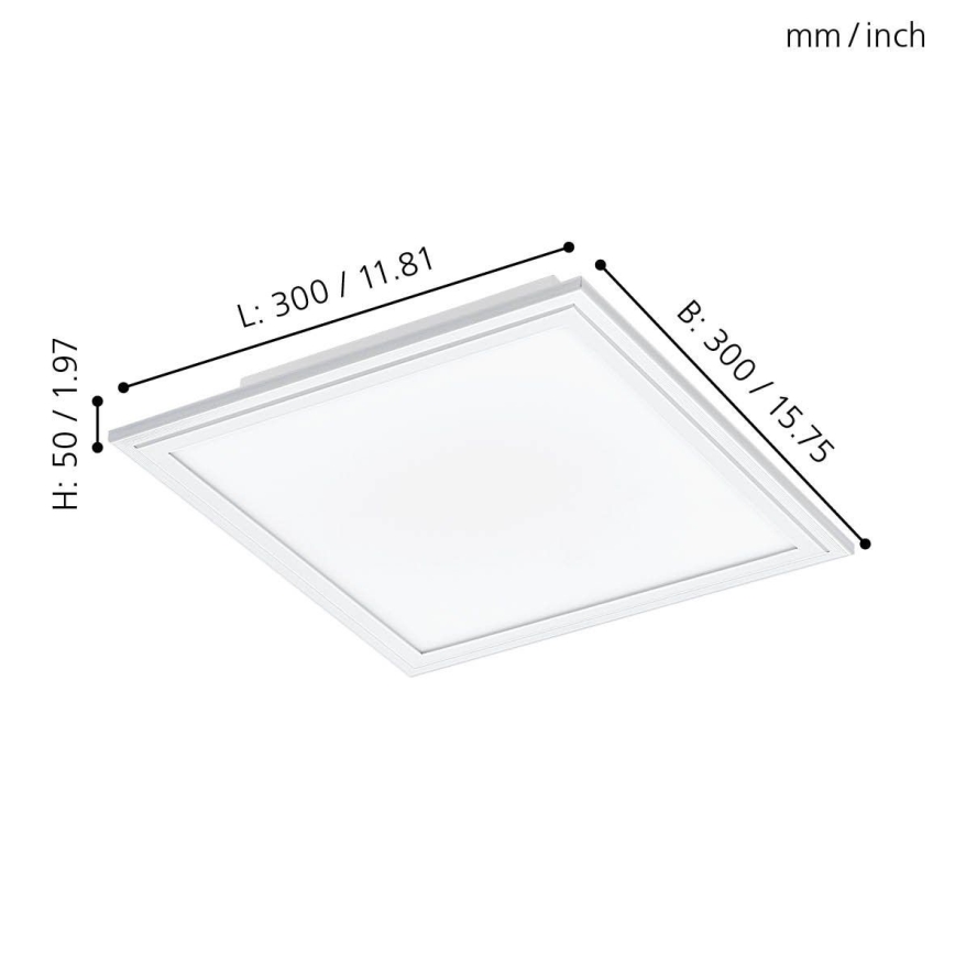 Eglo 32812 - LED-Deckenpaneel SALOBRENA LED/16W/230V