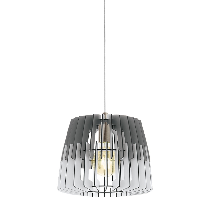Eglo 32824 - Kronleuchter ARTANA 1xE27/60W/230V grau 300mm