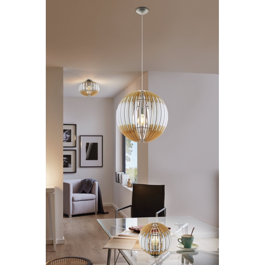 Eglo 32844 - Deckenleuchte OLMERO 1 1xE27/60W/230V