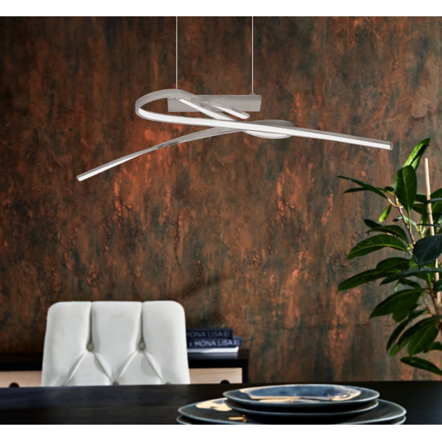 Eglo 32853 - LED-Pendelleuchte an Stahlseil SYMPHONIE LED/18,9W/230V