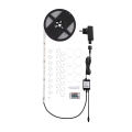 Eglo 32859 - Dimmbarer LED-RGB-Streifen 5m COB-STRIPE LED/12W/230V 4000K IP44 + Fernbedienung