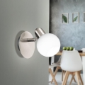 Eglo 32925 - Dimmbare LED-Wandspot COMBA 1xE14/6W/230V mattchrom