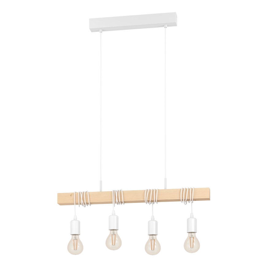 Eglo - Hängeleuchte TOWNSHEND 4xE27/60W/230V