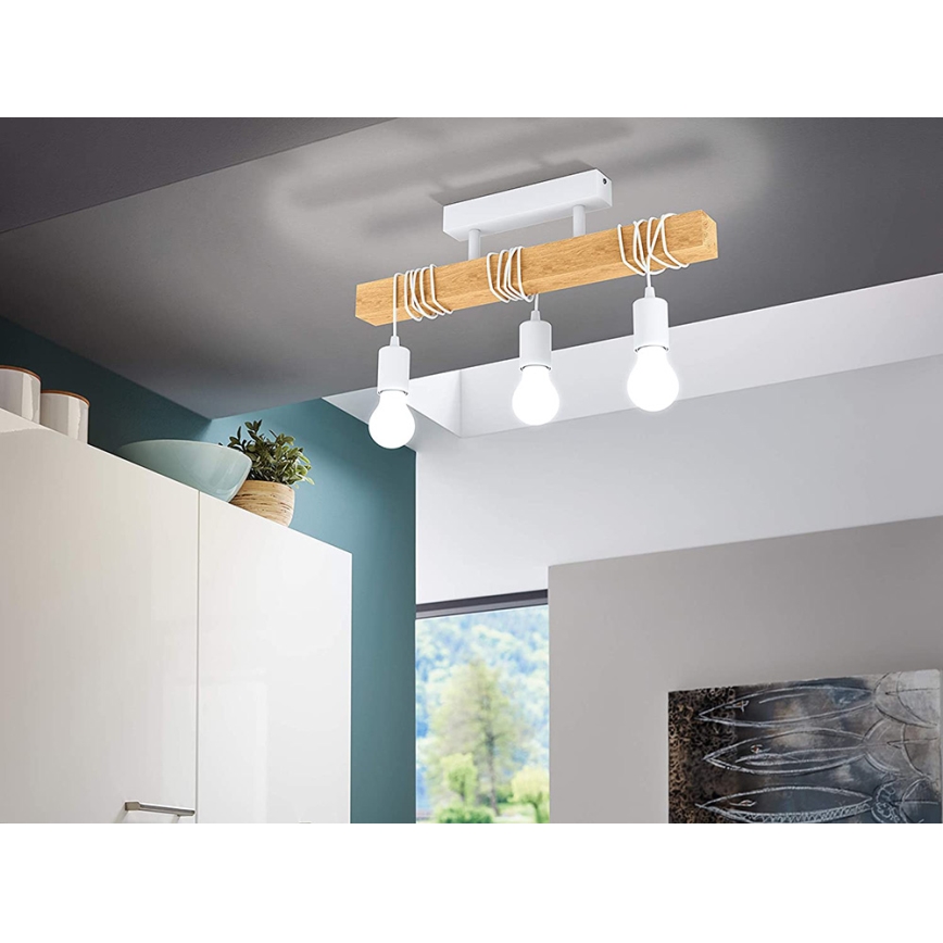 Eglo - Decken-Kronleuchter TOWNSHEND 3xE27/60W/230V