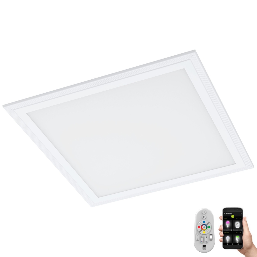 Eglo 33206 - Dimmbare RGBW-Deckenleuchte SALOBRENA-C LED/16W/230V + Fernbedienung