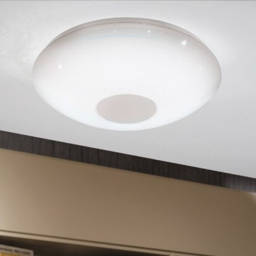 Eglo 33218 - LED RGBW dimmbare Deckenleuchte VOLTAGO-C LED/17W/230V 2700-6500K Ø 38 cm