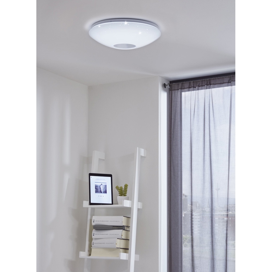 Eglo 33218 - LED RGBW dimmbare Deckenleuchte VOLTAGO-C LED/17W/230V 2700-6500K Ø 38 cm