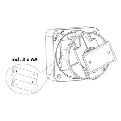 Eglo 33236 - Außenbewegungsmelder CONNECT SENSOR 12 m weiß IP44