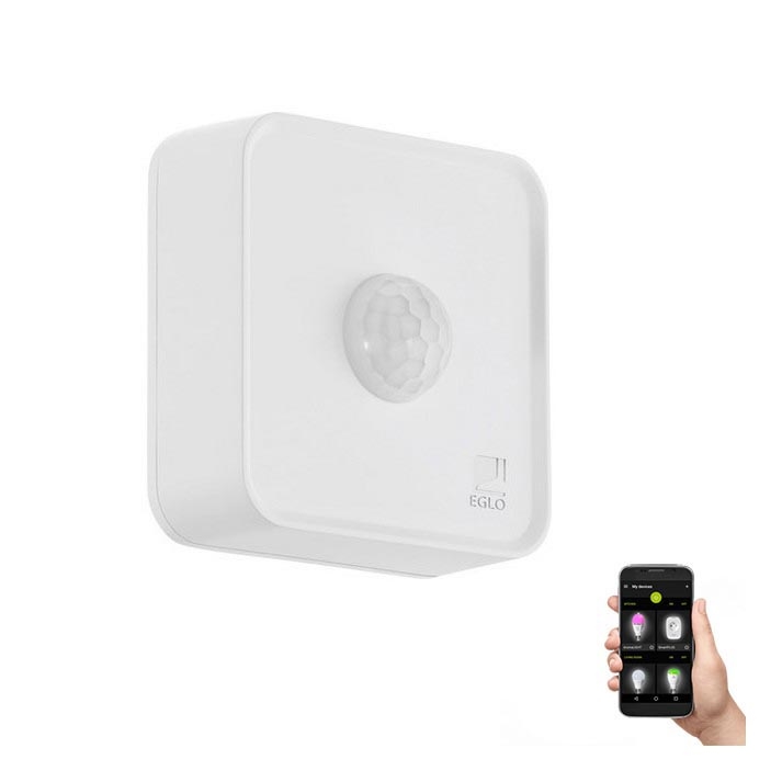 Eglo 33236 - Outdoor-Bewegungssensor CONNECT SENSOR 3xAA 12 m weiß IP44
