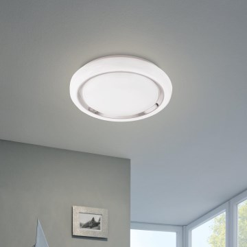 Eglo 33254 - LED RGBW dimmbare Deckenleuchte CAPASSO-C LED/17W/230V 2700–6500K Ø 34 cm