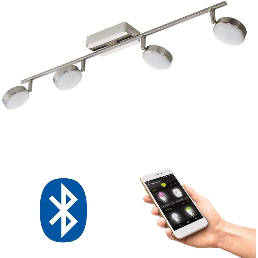 Eglo 33274 - LED RGBW Dimmbarer Strahler CORROPOLI-C 4xLED/5W/230V