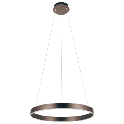Eglo 33483 - LED-Pendelleuchte mit Seilaufhängung ALCAZABA 2xLED/18W/230V 3000K Ø 55 cm bronzefarben