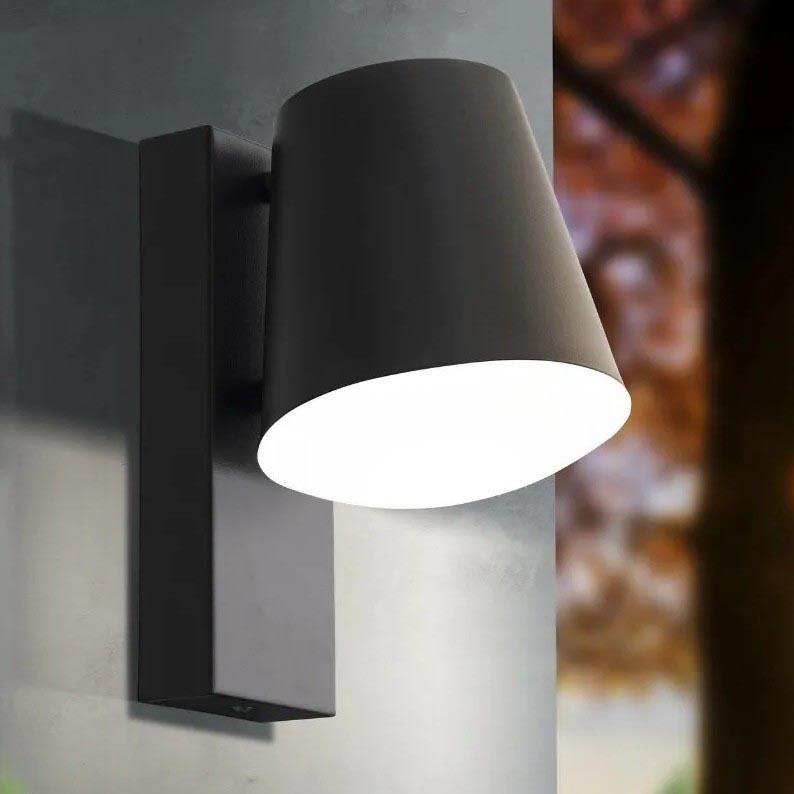 Eglo 33559 - Dimmbare LED-Wandleuchte für den Außenbereich CALDIERO-C 1xE27/9W/230V IP44