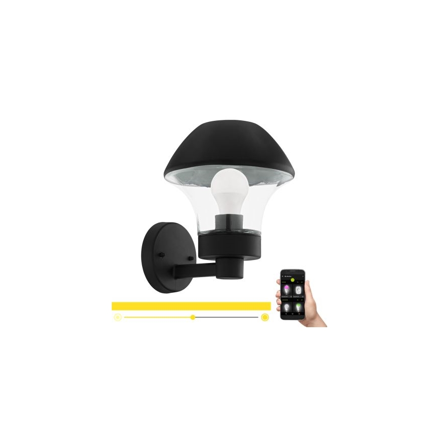 Eglo 33567 - LED-dimmbare Außenwandleuchte VERLUCCA-C 1xE27/9W/230V IP44