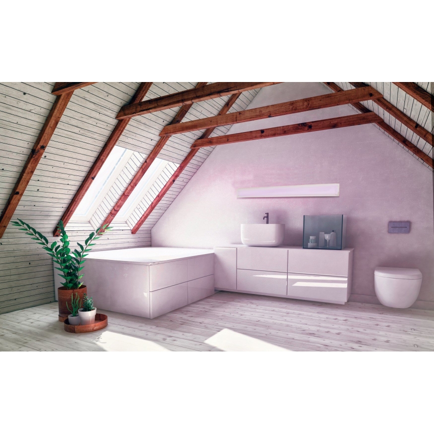 Eglo 33589 - Dimmbares LED-RGBW-Panel SALOBRENA-C LED/34W/230V + Fernbedienung