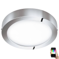 Eglo 33667 - Dimmbare LED-RGBW-Deckenleuchte für Badezimmer FUEVA-C LED21W/230V d 30 cm IP44