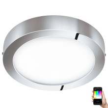 Eglo 33667 - Dimmbare LED-RGBW-Deckenleuchte für Badezimmer FUEVA-C LED21W/230V d 30 cm IP44