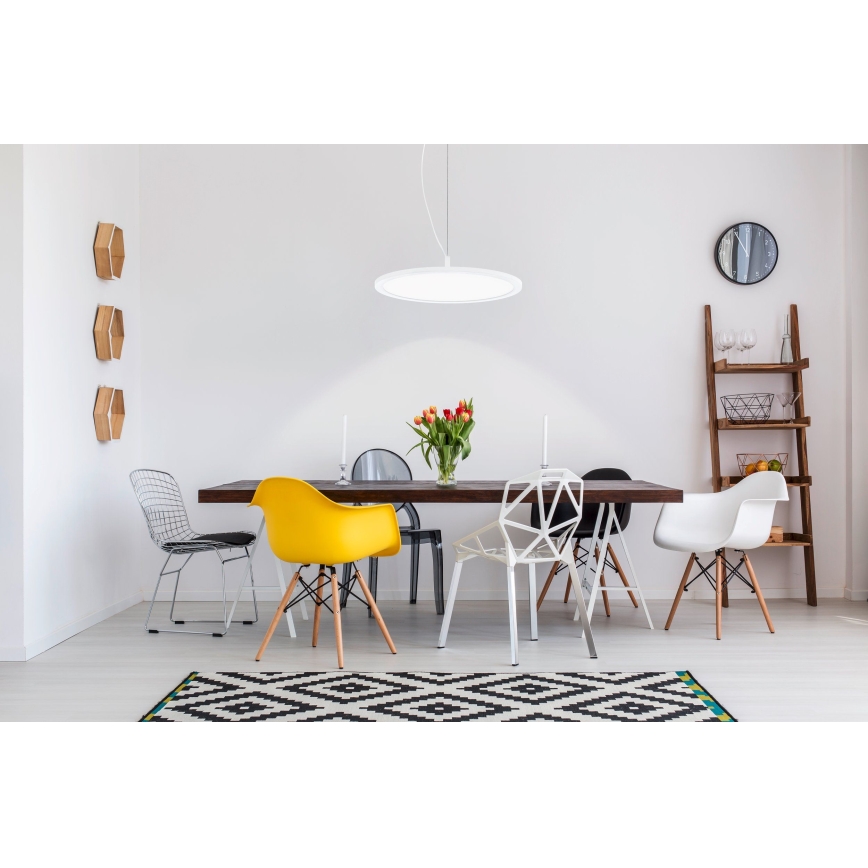 Eglo 33675 - LED RGBW Dimmbare Hängeleuchte CERIGNOLA-C LED/21W/230V 2700-6500K + Fernbedienung
