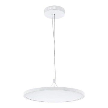Eglo 33676 - CERIGNOLA-C LED RGBW Pendelleuchte dimmbar, 32 W, 230 V, 2700–6500 K, Weiß, mit Fernbedienung