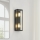 Eglo 33856 - Außenwandleuchte ALAMONTE 2xE27/60W/230V IP44 schwarz