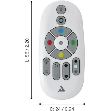 Eglo - Fernbedienung CONNECT-Z Bluetooth ZigBee