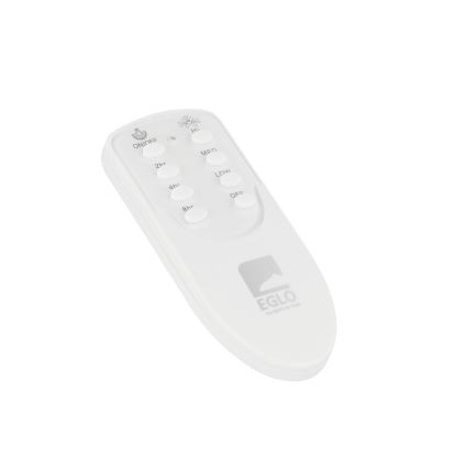 Eglo - LED Dimmbarer Deckenventilator LED/20W/230V + FB schwarz