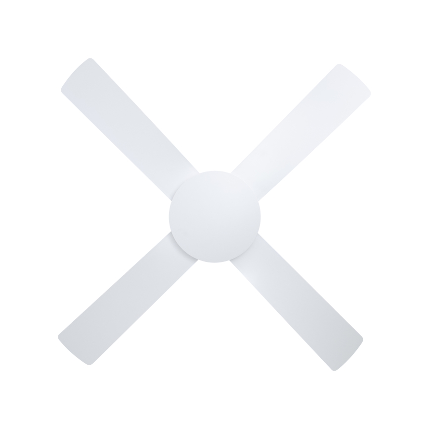 Eglo - Deckenventilator 52W/230V mit Fernbedienung, weiß