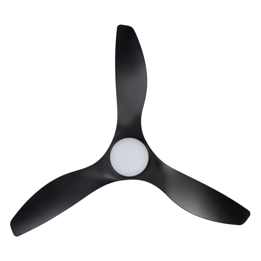 Eglo - LED-Deckenventilator LED/19W/230V Ø 132 cm schwarz + Fernbedienung