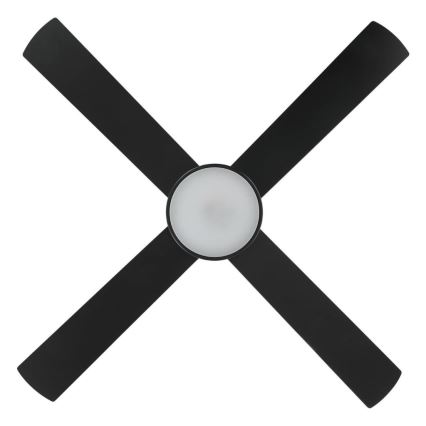 Eglo - LED-Deckenventilator LED/19W/230V 3000/4000/5000K Ø 122 cm schwarz + Fernbedienung