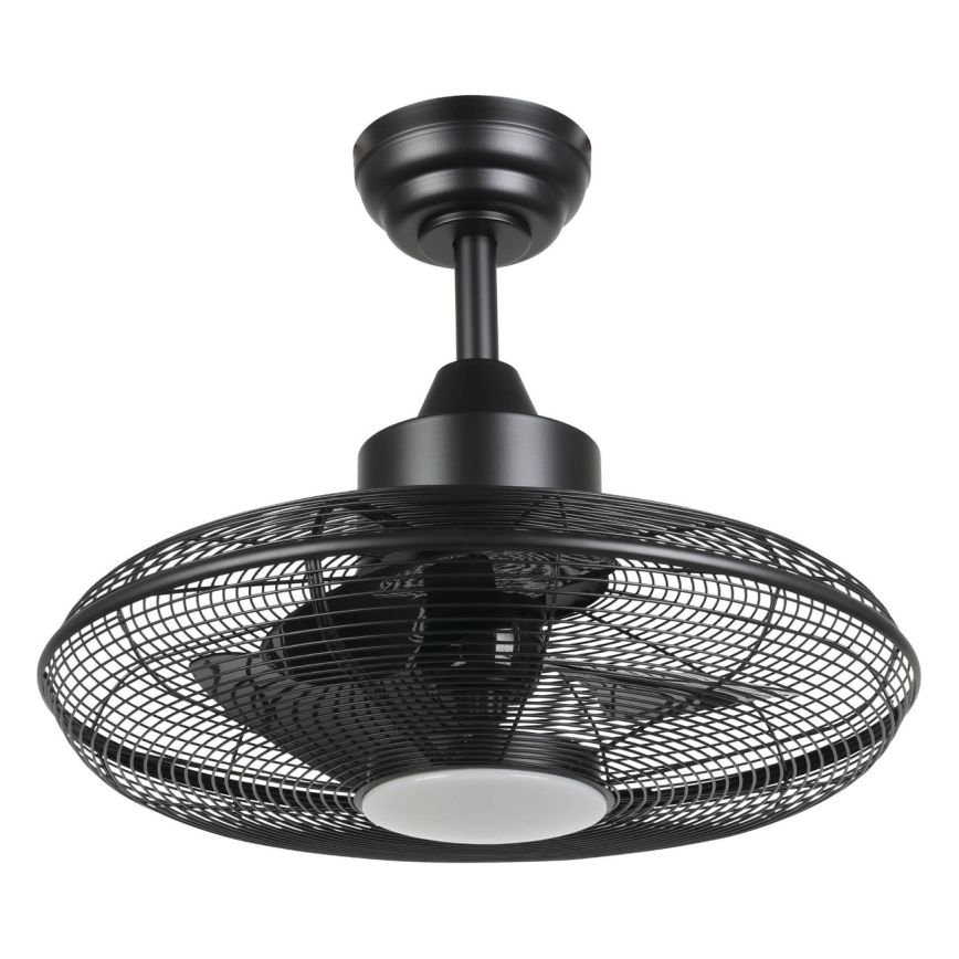 Eglo - LED-Deckenventilator LED/15W/230V 3000/4000/5000K Durchmesser 53 cm schwarz + Fernbedienung