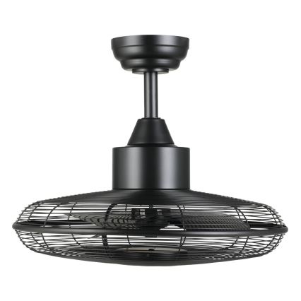 Eglo - LED-Deckenventilator LED/15W/230V 3000/4000/5000K Durchmesser 53 cm schwarz + Fernbedienung