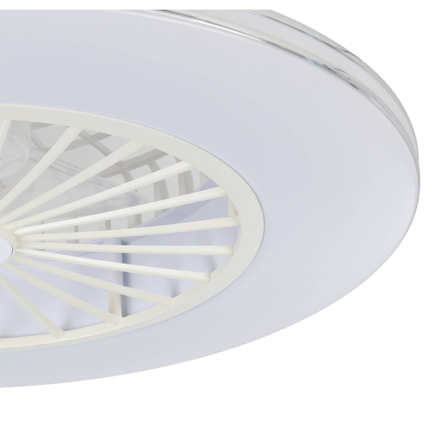 Eglo - LED-dimmbarer Deckenventilator 3×LED/12,6W/230V 2700–6500K Ø55 cm Weiß + Fernbedienung
