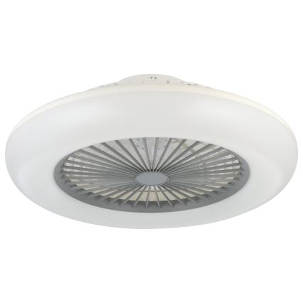 Eglo - Dimmbarer LED-Deckenventilator 3x LED/12,6 W/230 V 2700–6500 K Ø 55 cm grau + Fernbedienung