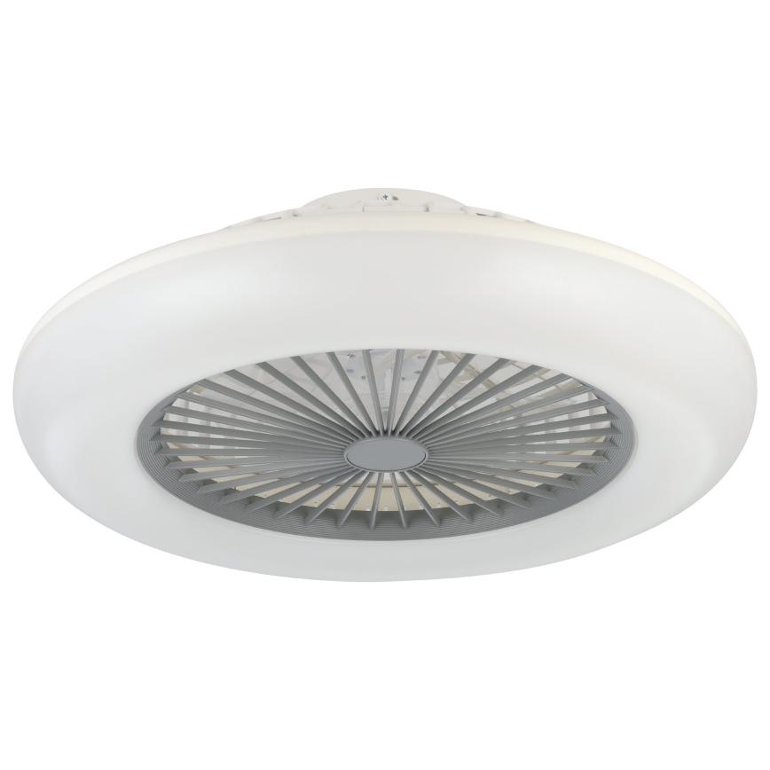 Eglo - Dimmbarer LED-Deckenventilator 3x LED/12,6 W/230 V 2700–6500 K Ø 55 cm grau + Fernbedienung