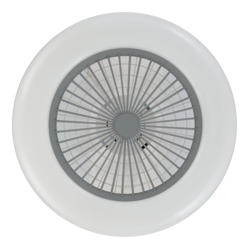 Eglo - Dimmbarer LED-Deckenventilator 3x LED/12,6 W/230 V 2700–6500 K Ø 55 cm grau + Fernbedienung